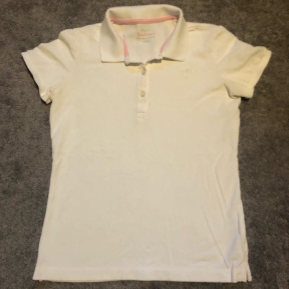 Lilly Pulitzer Chic Fit Polo Top